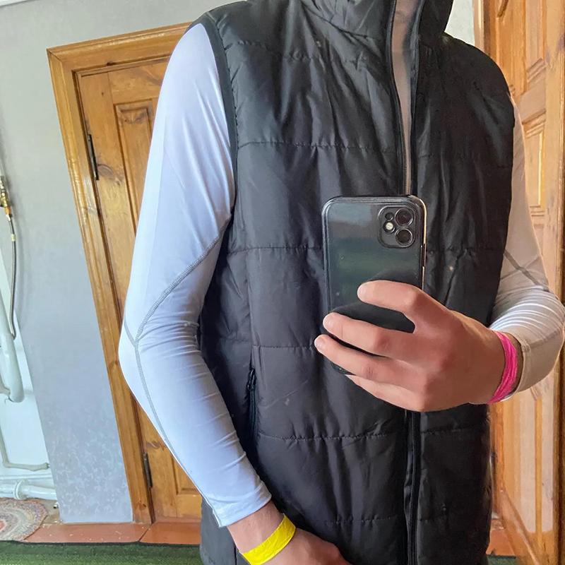 Men Vest Winter Jacket Casual Coat Warm Sleeveless Jackets Fashion Male Cotton-Padded Vest Windproof Outdoor Climbing Outwear