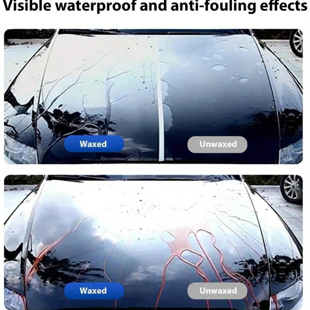 Auto Wachspolitur & Kratzerreparaturwerkzeug - Flüssigkeitsfreisetzung per Knopfdruck, Mehrflächenpolierer für Glas, Kunststoff, Leder, Ideal für Lack- & Reifenglanz
