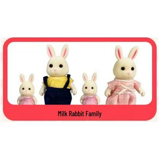 

Набор кукол для ролевых игр «Семья кроликов Сенбел» для девочек - Игрушки-мягкие животные