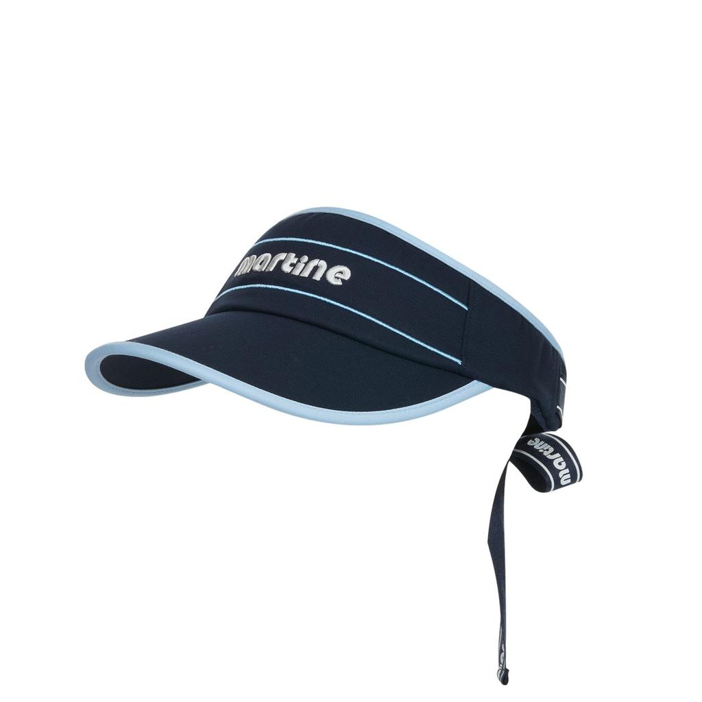 MARTINE GOLF Ribbon Point Sunvisor_Navy