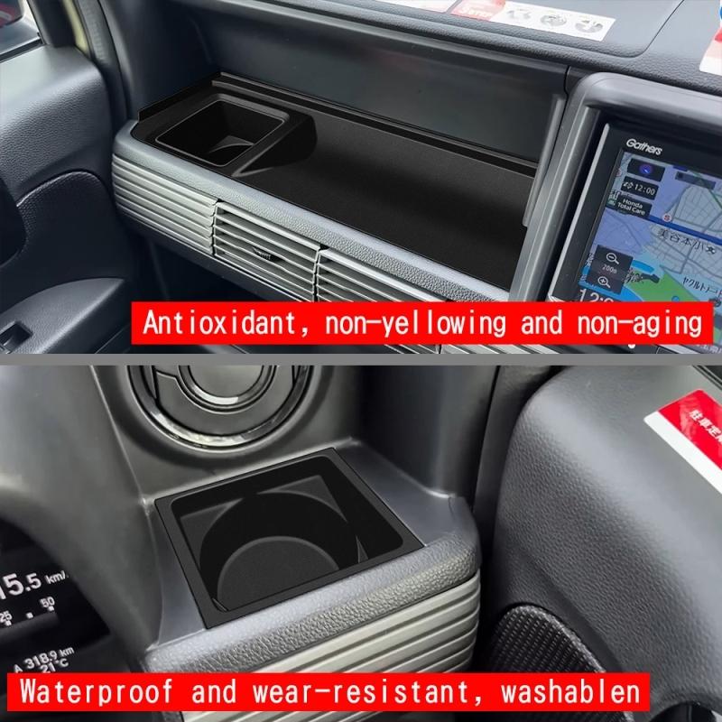 RHD For Honda N-VAN 2024 2025 Silicone Co Pilot Tray Front Dashboard Center Console Panel Water Cup Pad Interior Accessories