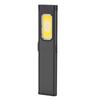 Magnetic EDC Flashlight Waterproofing 5 Gears Lighting Adjustable Portable Flat Pocket Flashlight for Camping Black