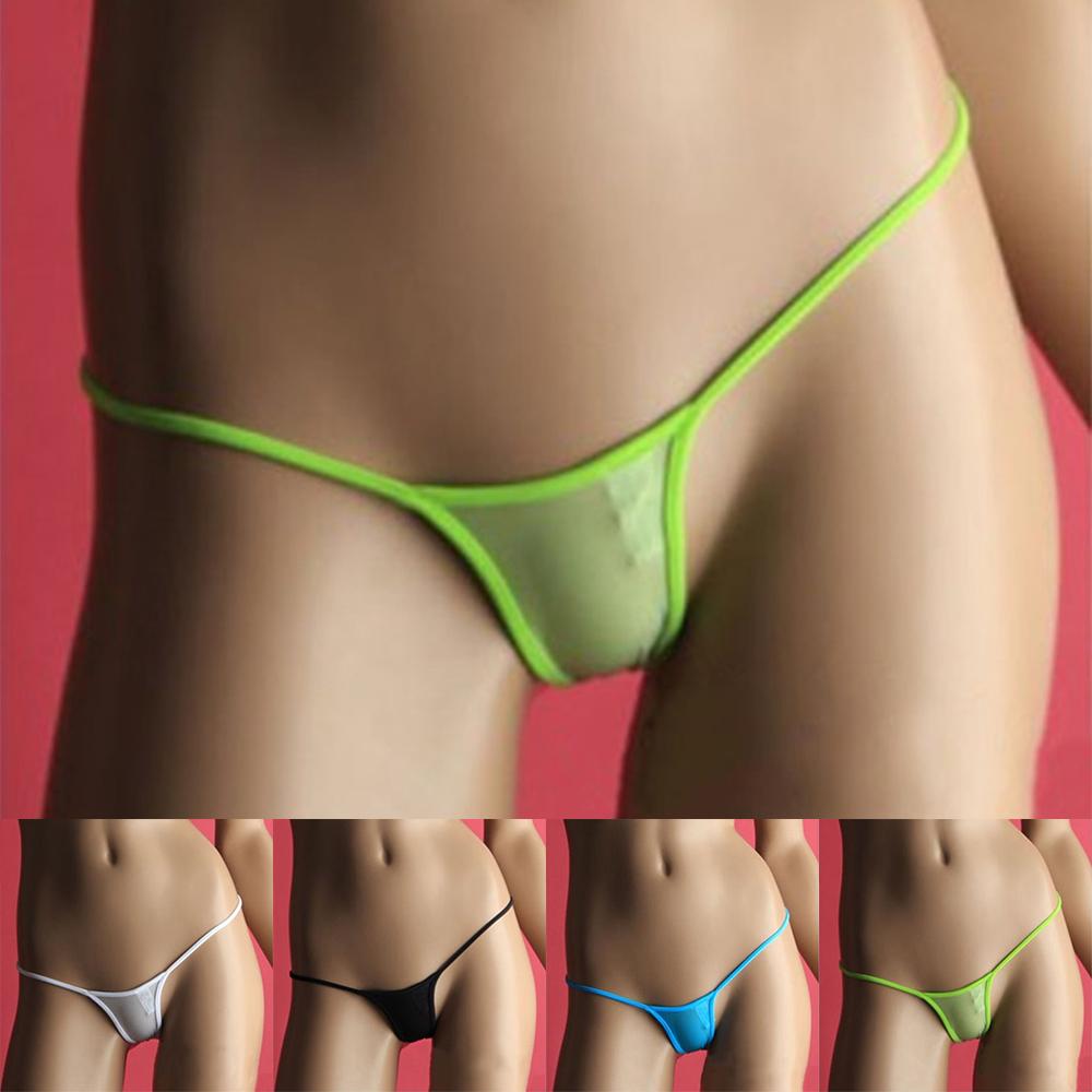 Thongs Womens G-String Comfortable Low Waist M-2XL Micro