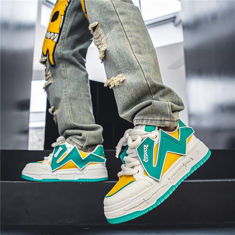 Minority Skateboard Shoes Casual Sports Student Men's Sneakers Street Style Walking Shoes For Men Punk Basketball Sport Sneakers