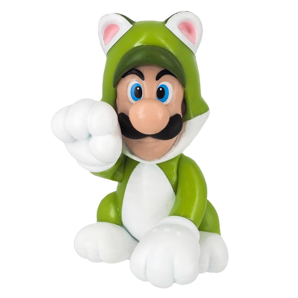 Boeki Super Mario Figure Collection Neko Luigi San-ei FCM-018