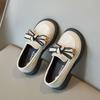 Girls small leather shoes 2025 spring and autumn new children's shoes little girl princess shoes Doudou shoes single shoes baby shoes trend