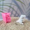 3D Horse, Duck, Alpaca, Dinosaur Animal Series Plaster Figurine Silicone Mold DIY Cement Plaster Dinosaur Animal Mold