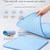 Ice Silk Pets Cooling Mat Summer Cool Dogs Cats Sleeping Pad Breathable Anti-slip Puppy Cushion for Floor Cage Sofa Car Travel