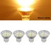 MR11 LED Bulb 3W 300lm MR11 Bulb 4-Pack for Spotlight Landscape Lamps, Stable Operation, Rigorously Tested, Suitable for Various Lamp Types (Warm