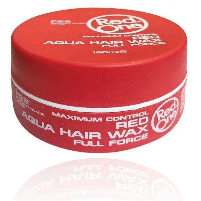 Cire Capillaire - RedOne - Aqua Hair Wax - 150 ML - Sans Alcool - Pour Tous Types De Cheveux