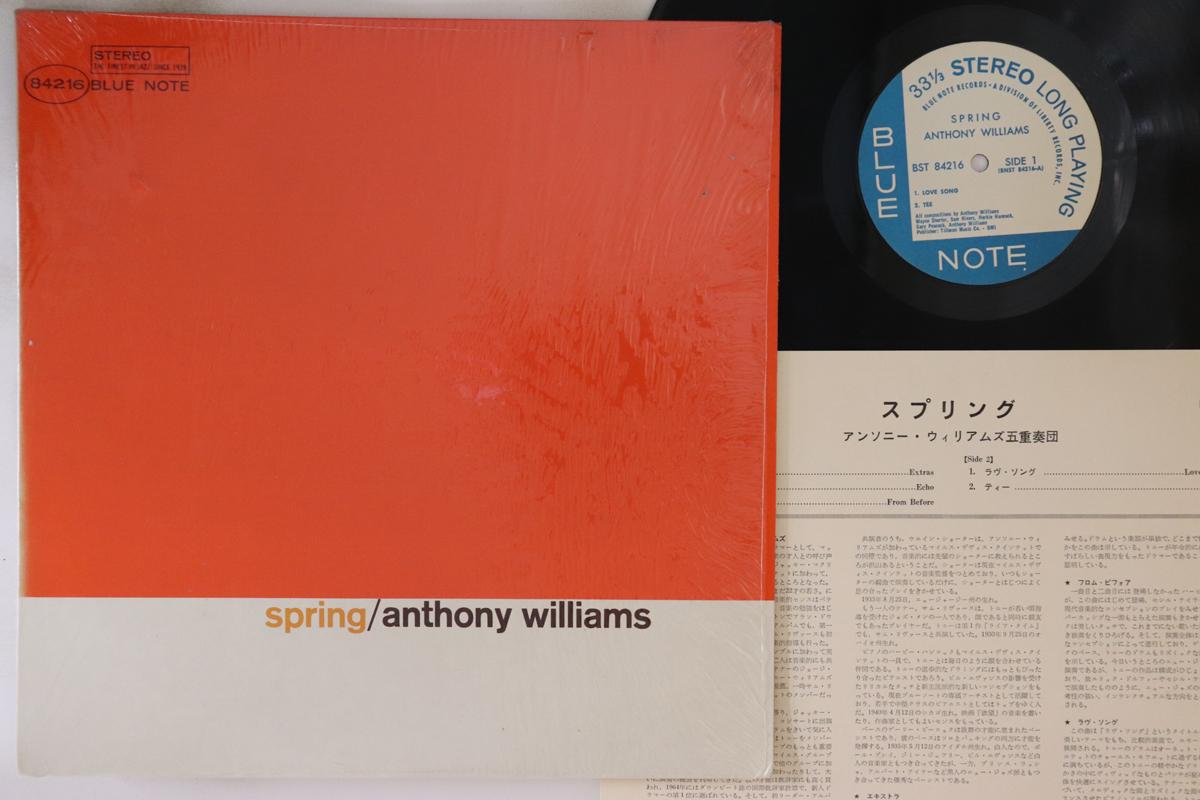 

LP Пластинка ЭНТОНИ УИЛЬЯМС - Весна BST84216 BLUE NOTE 1966 США Джаз Б/У