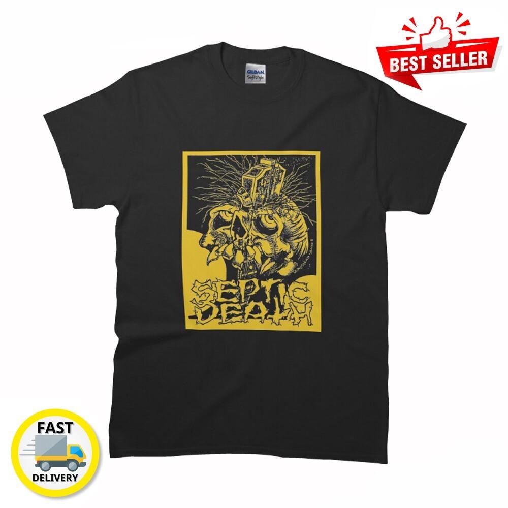 New Design Septic Death - Crossed Out Twice Classic MAN WOMAN T-Shirt S to 5XL S