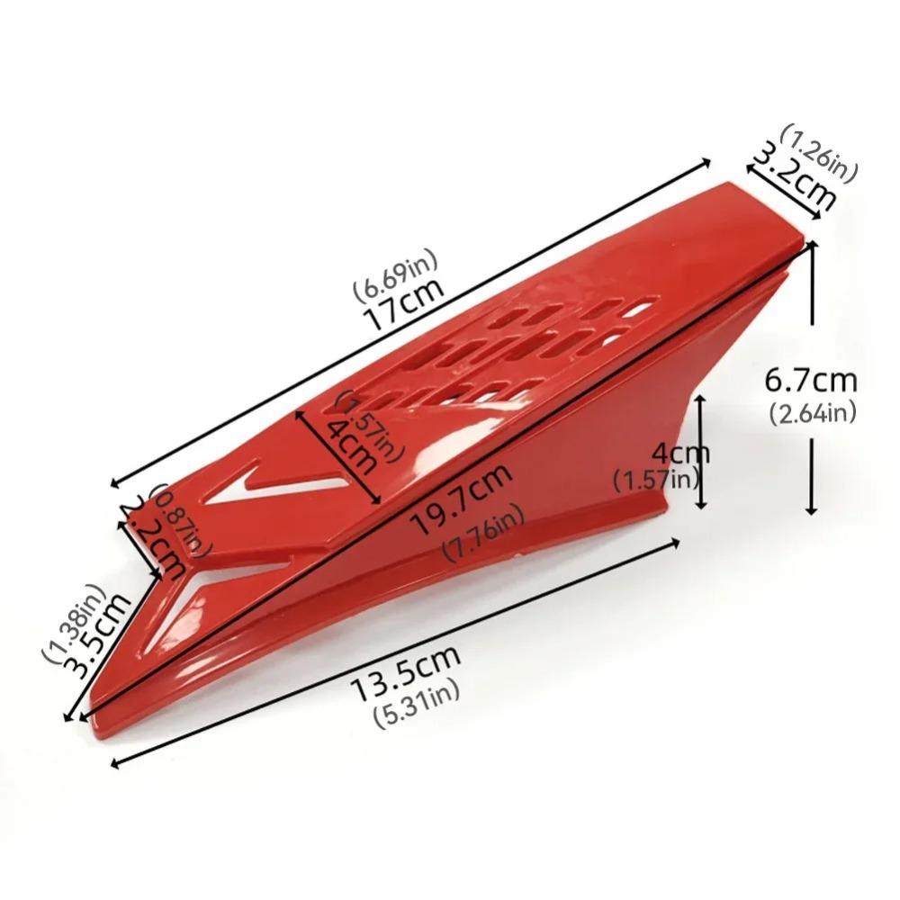 2Pcs Motorbike Bike Helmet Ears Universal Self-adhesive Plastic Helmet Decorative Accessories Motocross Racing Mohawk Horns