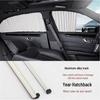 Ford Edge Privacy Sunscreen Blinds – Aluminum Alloy Track, Car Curtains for Shading