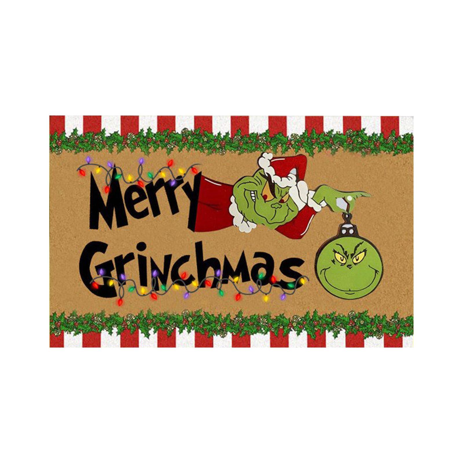 

Christmas Mats, Green Carpets, Christmas Interior Decorations One Size зелёный