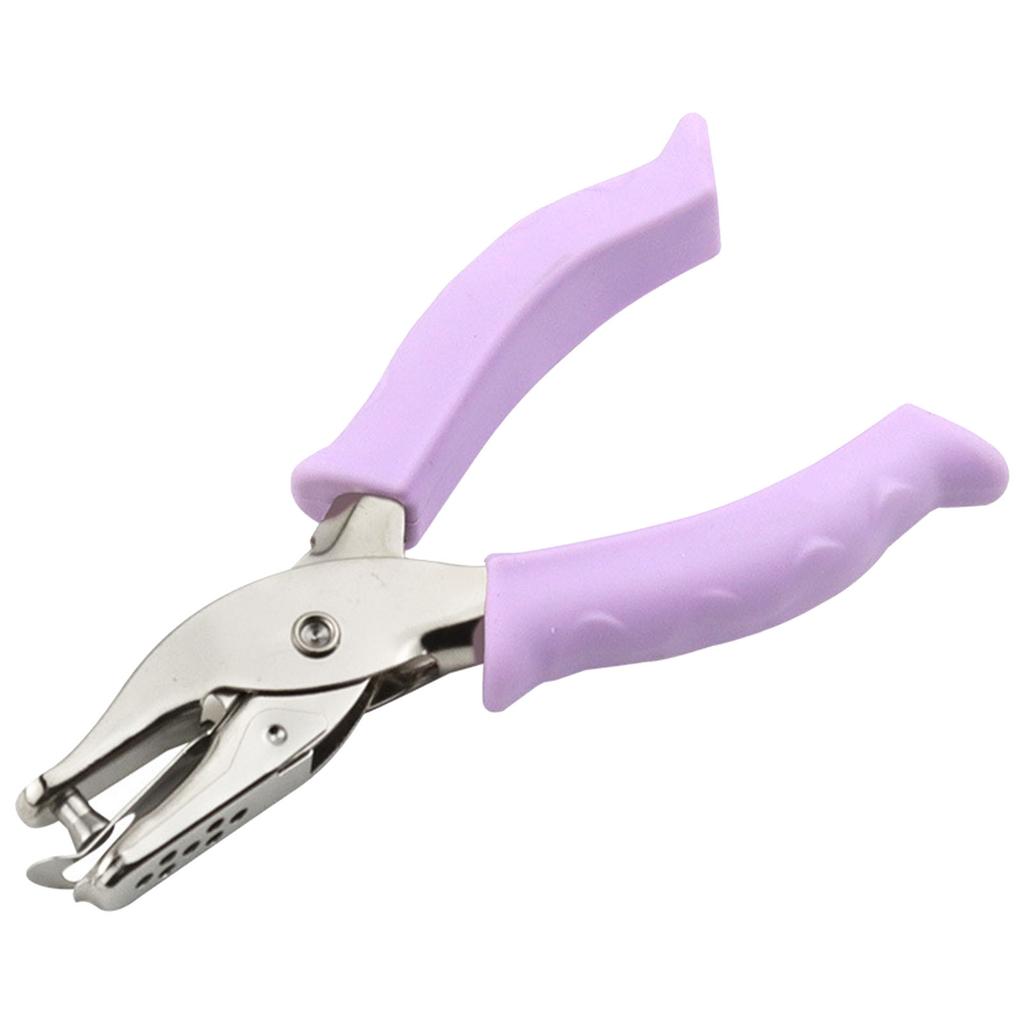 Single Hole Punch Ticket Punch Hole Pliers Puncher with Comfortable Grip for Paper Crafts Office Use Accessories