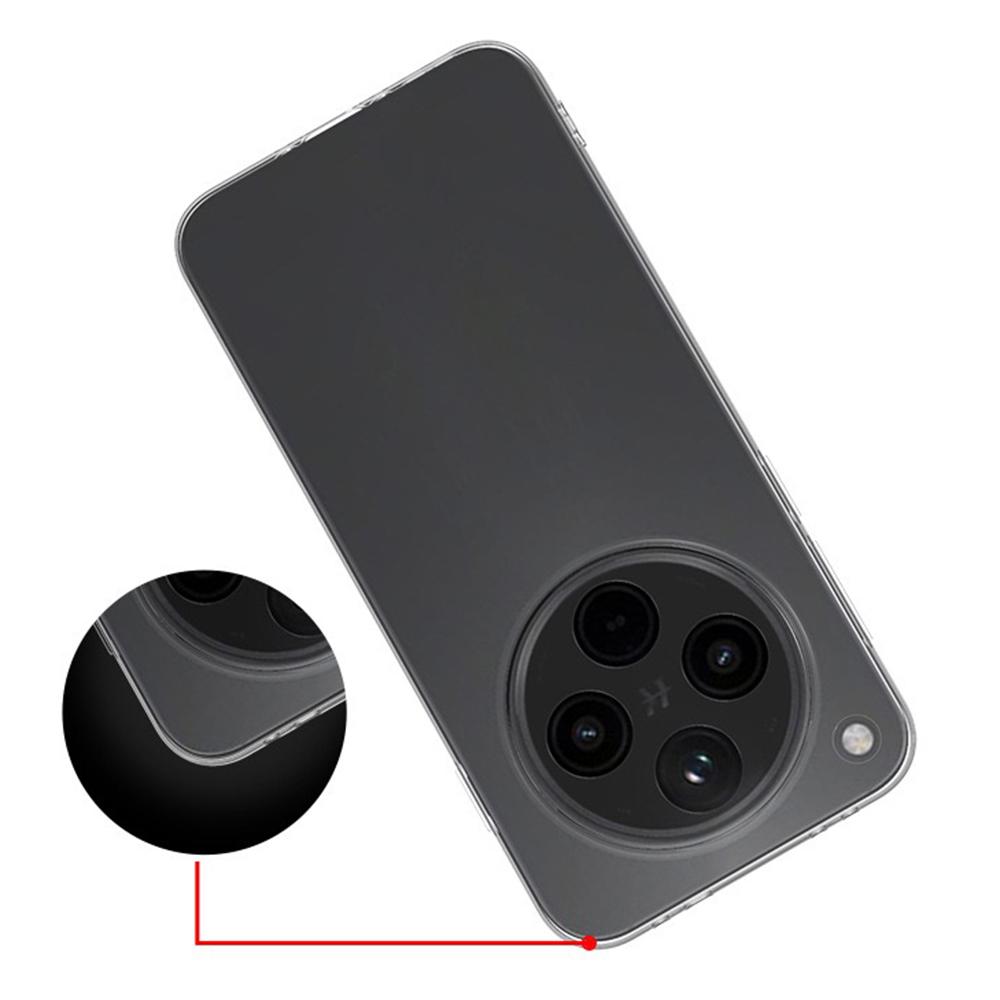 For Oppo Find X8s+ 5G Back Cover Ultra Thin Flexible TPU Clear Phone Case