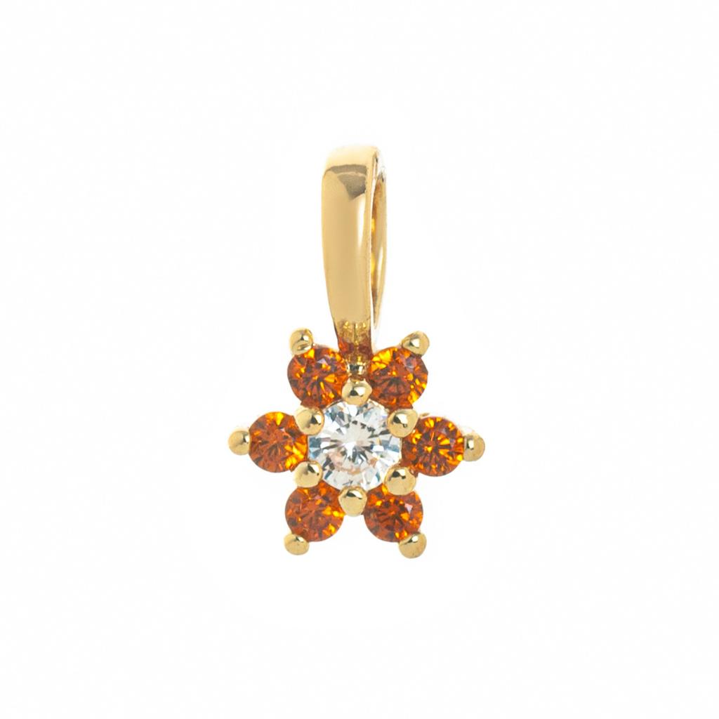 Color 12 Birthstone Pendant Diy Accessories Necklace Women'S 12Th Birthstone Color Zircon Pendant Collarbone Color Retention
