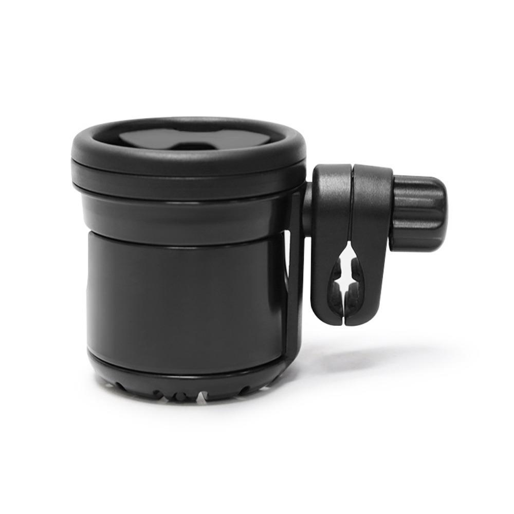 

Rotating 2 in 1 Stroller Cup Holder Universal Trolley Drinks Holder Bicycle чёрный