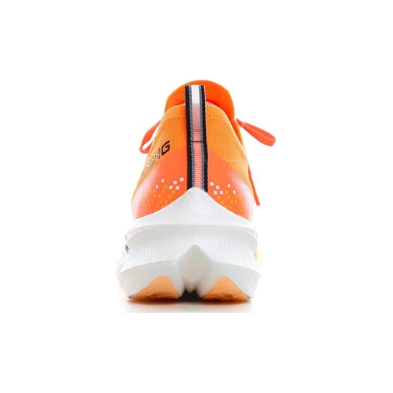 Li Ning Feidian Challenger Versatile Cushioning Slip Resistant Low top Running Shoes Men's Orange ARMS011-2