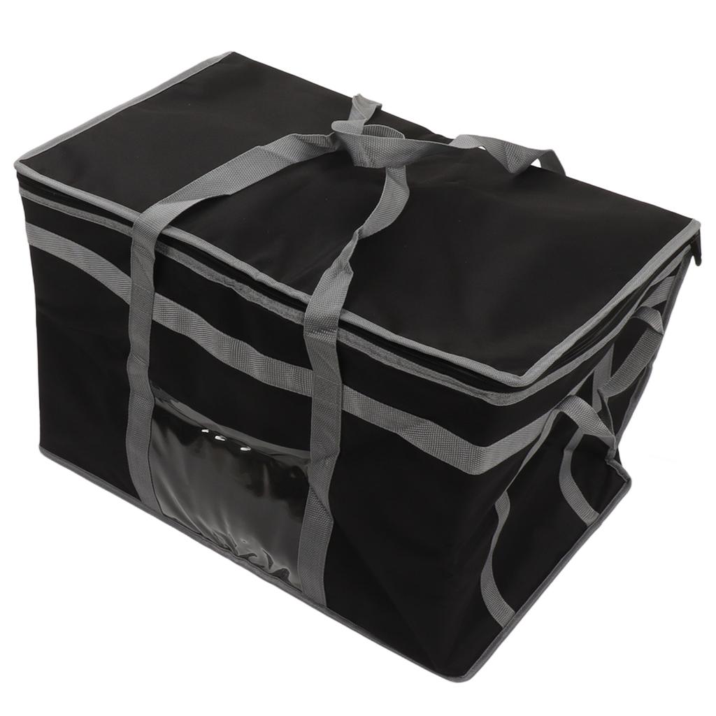 Izolovaná taška 38L Velká kapacita Opakovaně použitelná chladicí taška Taška na oběd se 2 uchy na jídlo