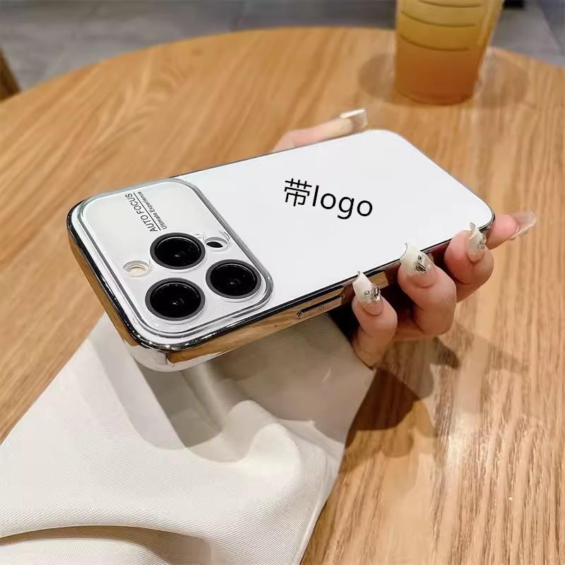 Matte galvanisierte Vollabdeckungs-PC-Hülle für iPhone 17 Pro Max mit großem Kamerafenster, stoßfest, kratzfest