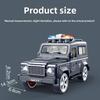 Simulation Off Police Road Vehicle Model Toy With Sound And Functions Light
