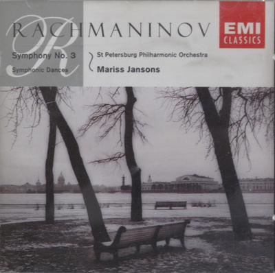 CD SERGEI VASILYEVICH RACHMANINOFF - L - Symphony No. 3 / Symphonic Dances 077775487725 EMI Classics 1993 Europe Classical Used