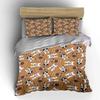 "Cartoon Dog Print Home Decor" Soft Comfortable Duvet Cover Bedding Set Included 1*Duvet Cover & 2*Pillowcases, gift