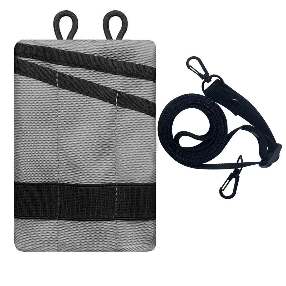 

2024 Сумка-органайзер для монет и карт для улицы - Оксфордская ткань, чехол для ключей светло-серый