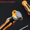 6 In 1 Screwdriver Set Magnetic Bit Cross Flat Shaped Screwdriver Head Multifunctional Precision Handheld Maintenance Tool Home
