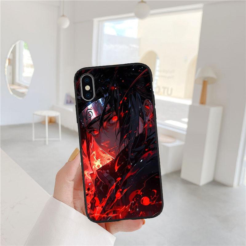 LO73 Naruto Uchiha Itachi Soft Shell Phone Case for Samsung Galaxy S20 S21 S22 Ultra FE + Plus A21S A22 A24 A25 A26 A30 A30S A31