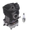 Engine Chainsaw Piston Cylinder Crankcase Assy Cylinder Piston Crankshaft Assembly 49mm for 029 039 MS290 MS310 390 Chainsaw