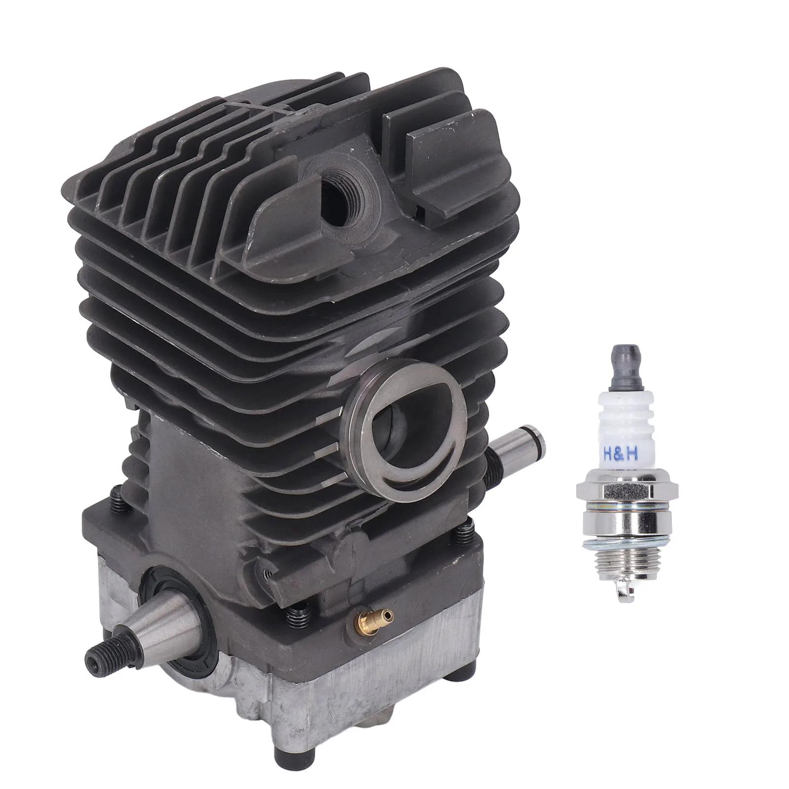 

Engine Chainsaw Piston Cylinder Crankcase Assy Cylinder Piston Crankshaft Assembly 49mm for 029 039 MS290 MS310 390 Chainsaw чорний