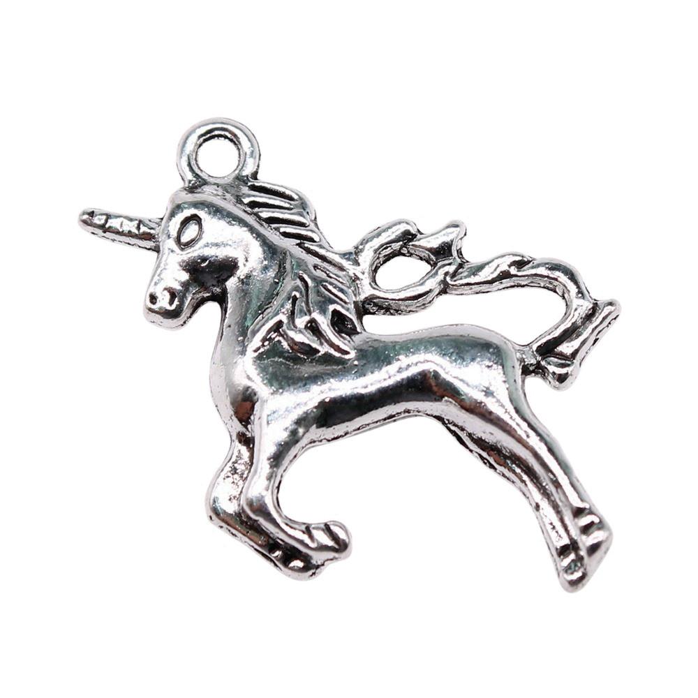 Charms Unicorn Pendants Vintage Jewelry Supplies QC134