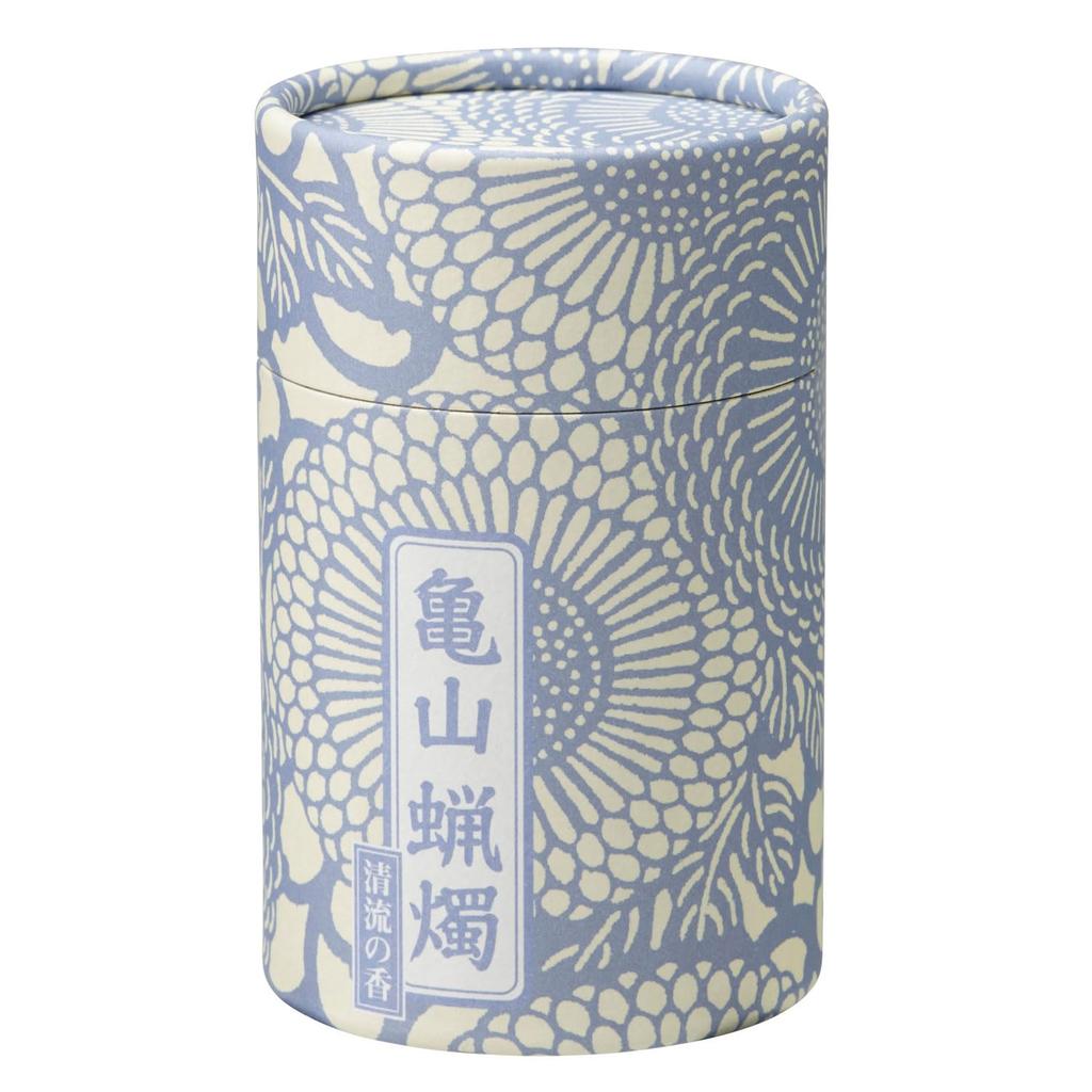 Kameyama Wayu Candles Stream Aqua 116 Short Burning Mini Candles 10-Minute (Clear Scent) Scent, Approx. Candles, Time,