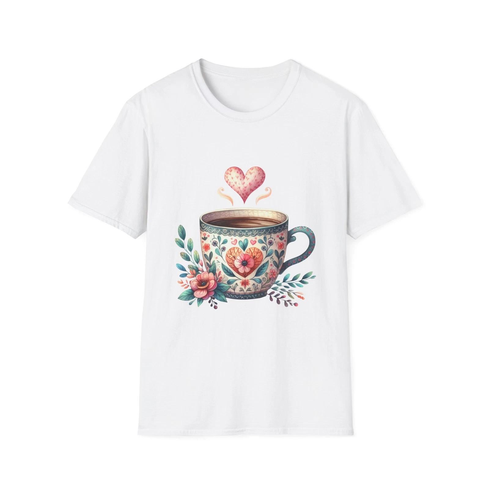 Mother s Day Floral T-Shirt, Gift for Mom, Women s Graphic Tee, Spring Flowers S