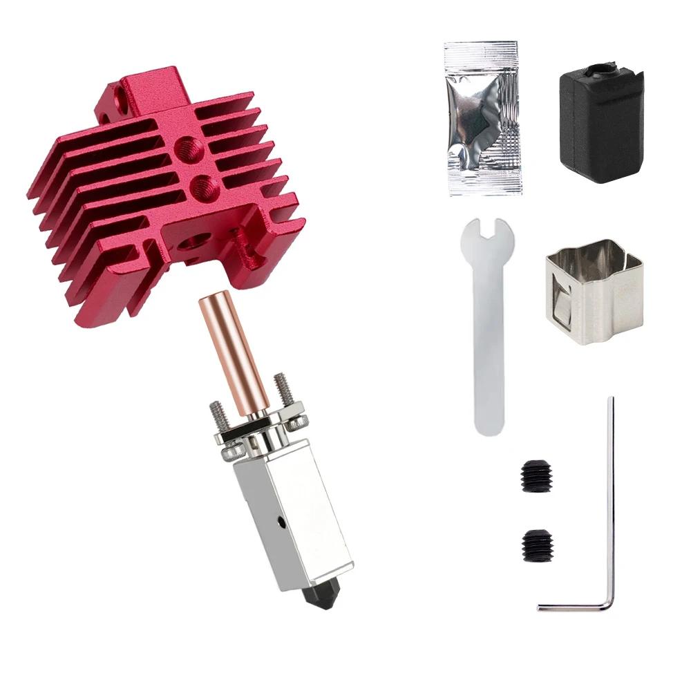 For Bambu Lab Hotend Upgrade TZ 2.0 Version Hardened Nozzle Bambulab Bi Metal Fit Bambulabs X1 X1C P1P P1S Hotend P1P Thermistor