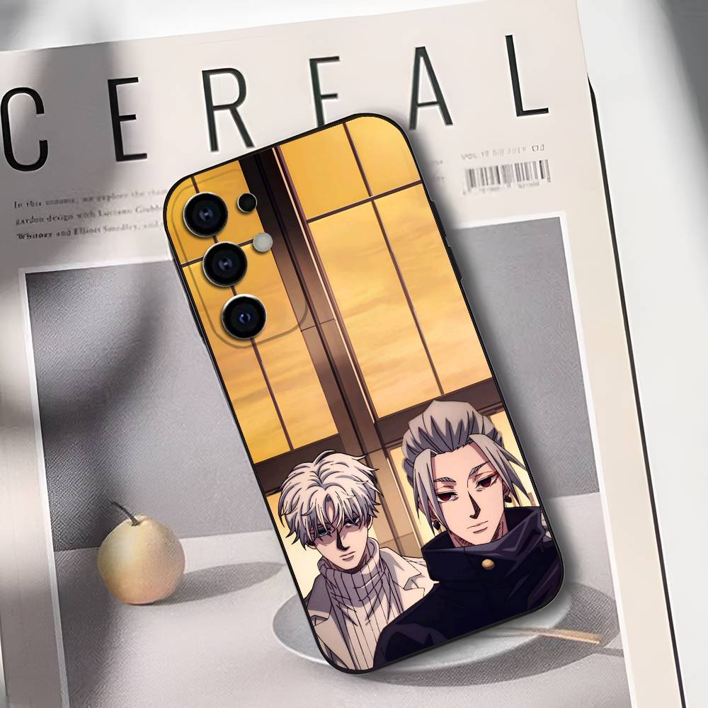 S-Sakamoto Anime D-Days Phone Case For Samsung S25,S24,S21,S22,S23,S30,Ultra,S20,Plus,Soft Silicone Black Cover