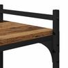 Vintage Wood Bookshelf 76 x 32 x 192 cm Engineered Wood