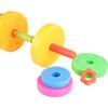 Adjustable Dumbbell & Barbell Toys for Kids - Water/Sand Fillable Weights for Arm Training At Kindergarten/Primary School