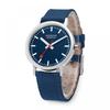 Mondaine A660.30314.40sbd Classic Ocean Blue Cork Recycled Public Nato Watch