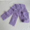 Solid Color Thin Long Scarves Soft Plush Y2K Girl Scarf Outdoor Mohair Women Scarf  Female