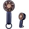 Mini Handheld Fan with Buckle, Small Portable Lightweight Makeup Rechargeable USB Fan for Fashion Girls Women Men Indoor Outdoor