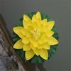Green Leaves Floral Foam Home Decoration Water Lily Artificial Lotus Flower Fake Plants Simulation