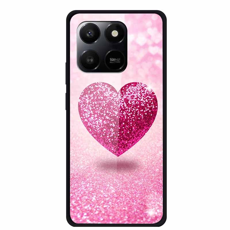 6.77" Glass Back Cover For Honor 400 Smart X7d 2025 Case Tempered Glass Case For Honor Play 10T 5G Case Protective Fundas Shells