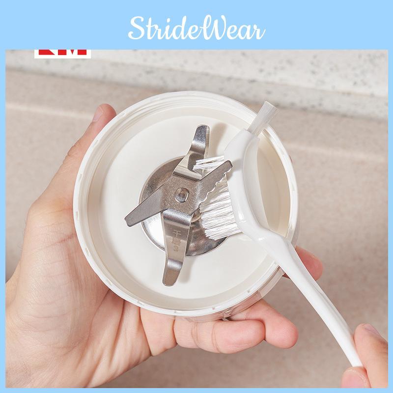 Plastic Cleaning Gap Brush With Dual Head For Bottles Cups And Hard To Areas Reach