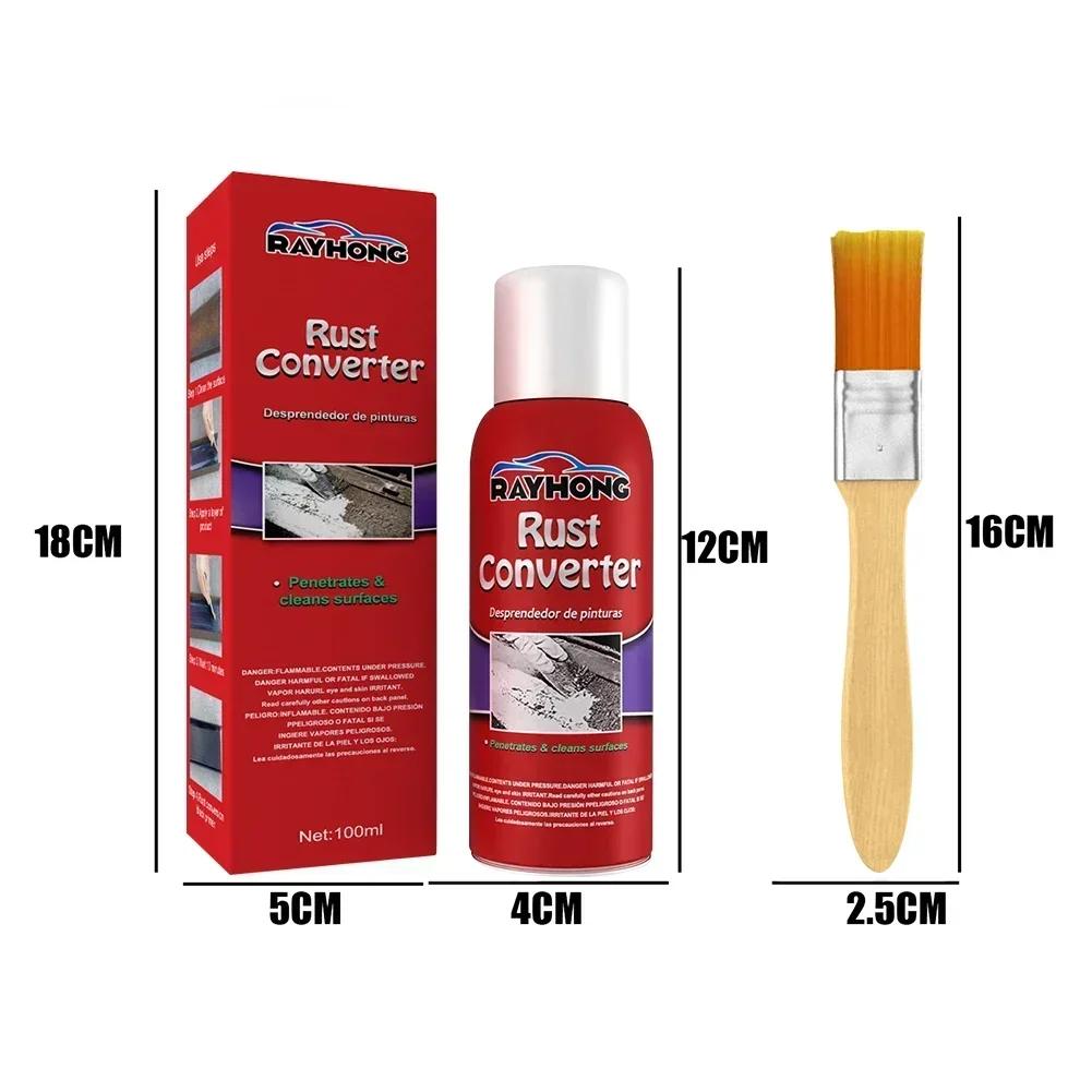 All in One Car Rust Inhibitor - Wheel Hub Rust Remover Spray, Ideal for Vehicle Maintenance & Cleaning