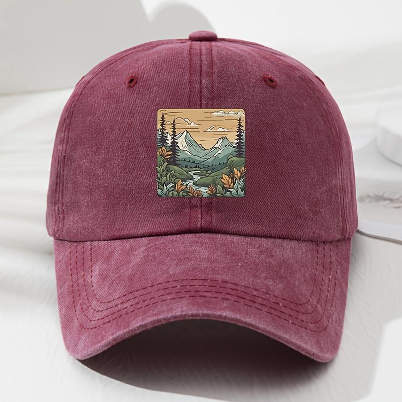 Unisex Stream SoftTop Baseball Cap Vintage MenS Hat And Stylish Outdoor Hat for Women Adjustable Size For Any Season