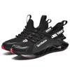 Men's Cross-Border Chinese Style Shock-Absorbing Running Shoes - Spring, Summer, and Autumn Breathable Blade Design, Large Sizes Available.